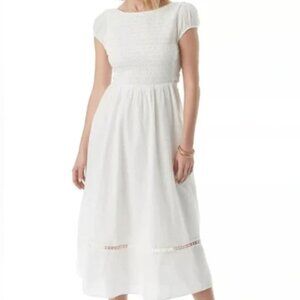 Jessica Simpson Women's Shirred Tie-Back Elaine Dress - NWT - Small